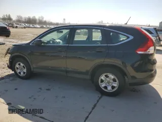 2013 Honda CR-V LX with VIN 2HKRM3H37DH501360, listed as a Copart auction lot 48679215 with 125,071 mi miles and Salvage Title. Bid and sale history available at carsss.com. Image 2.