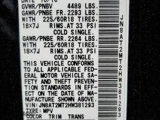 2017 Nissan Rogue SL with VIN JN8AT2MT2HW381293, listed as a Copart auction lot 51175435 with 48,543 mi miles and Salvage Title. Bid and sale history available at carsss.com. Image 13.