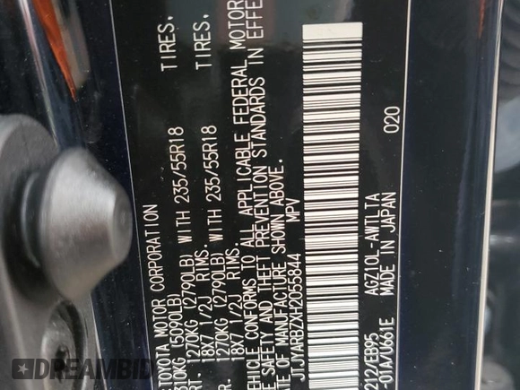 2017 Lexus NX with VIN JTJYARBZXH2055844, listed as a Copart auction lot 51941885 with 166,236 mi miles and Clean Title. Bid and sale history available at carsss.com. Image 13.