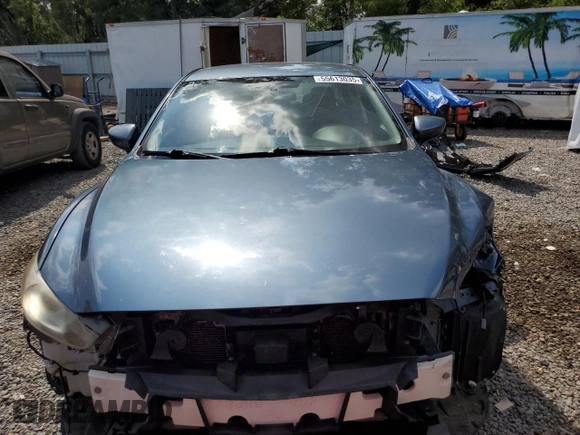 2015 Mazda 6 i Sport with VIN JM1GJ1U62F1176499, listed as a Copart auction lot 55613035 with 114,009 mi miles and Salvage Title. Bid and sale history available at DreamBid. Image 5.