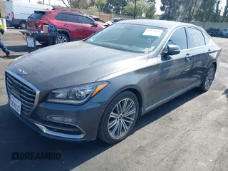 2018 Genesis G80 3.8L with VIN KMHGN4JE8JU257690, listed as a IAAI auction lot 42539996 with 50,619 mi miles and . Bid and sale history available at DreamBid. Image 18.
