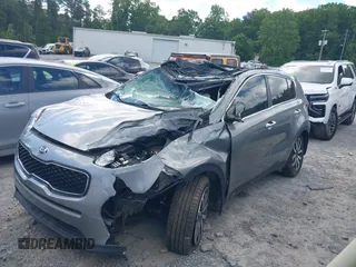 2019 Kia Sportage EX with VIN KNDPN3AC5K7591849, listed as a IAAI auction lot 42166917 with 50,984 mi miles and . Bid and sale history available at DreamBid. Image 6.