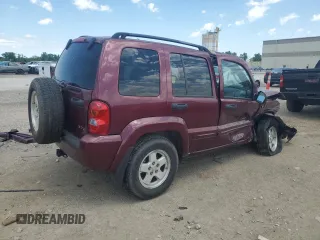 2003 Jeep Liberty Limited with VIN 1J8GL58K03W518760, listed as a Copart auction lot 58005845 with 209,513 mi miles and Salvage title. Bid and sale history available at DreamBid. Image 3.