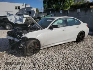 2024 BMW 3 Series 330i with VIN 3MW69FF01R8E55210, listed as a Copart auction lot 84337114 with 0 mi miles and Non Repairable. Bid and sale history available at carsss.com. Image 1.