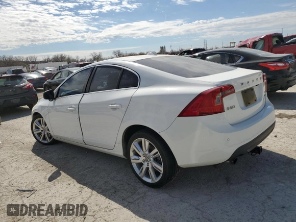 2011 Volvo S60 with VIN YV1902FH3B2017764, listed as a Copart auction lot 50779705 with 186,547 mi miles and Salvage Title. Bid and sale history available at carsss.com. Image 2.
