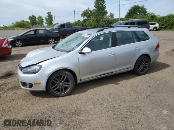2013 Volkswagen Jetta SportWagen TDI w/Sunroof with VIN 3VWML7AJ4DM608340, listed as a Copart auction lot 66483564 with 199,335 mi miles and Salvage Title. Bid and sale history available at carsss.com. Image 1.