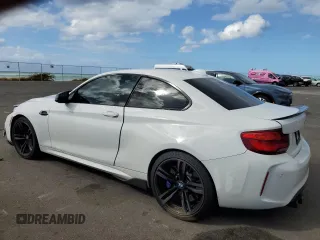 2018 BMW M2 z VIN WBS1J5C55JVD37074, wystawiony jako Copart lot #75325124 z przebiegiem 40 127 mil mil oraz Szkoda całkowita • Salvage title. Historia ofert i sprzedaży dostępna na DreamBid. Obrazek 2.