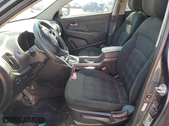 2012 Kia Sportage LX with VIN KNDPB3A25C7228825, listed as a Copart auction lot 51379475 with 184,372 mi miles and Salvage Title. Bid and sale history available at carsss.com. Image 7.