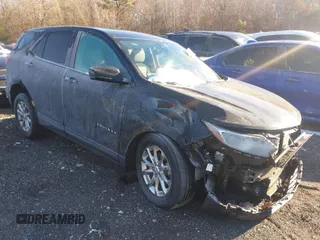 2020 Chevrolet Equinox LS with VIN 2GNAXHEV2L6244724, listed as a IAAI auction lot 41186041 with 45,187 mi miles. Bid and sale history available at carsss.com. Image 1.