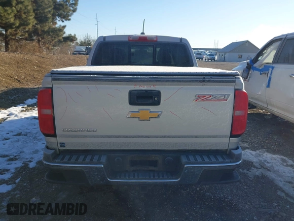 2016 Chevrolet Colorado 4WD Z71 with VIN 1GCGTDE37G1245799, listed as a IAAI auction lot 41408092 with 128,912 mi miles. Bid and sale history available at carsss.com. Image 17.