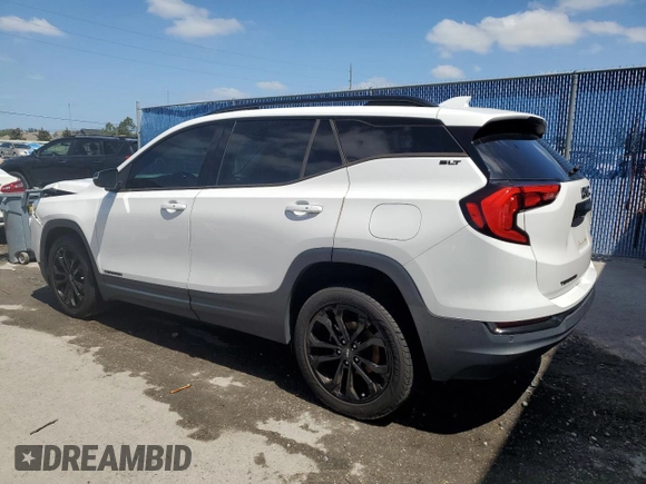 2020 GMC Terrain SLT z VIN 3GKALPEV2LL126770, wystawiony jako Copart lot #55128845 z przebiegiem 96 211 mil mil oraz Nie do naprawy • Non repairable. Historia ofert i sprzedaży dostępna na DreamBid. Obrazek 2.