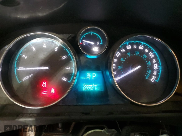 2013 Chevrolet Captiva Sport LT z VIN 3GNAL3EK1DS566830, wystawiony jako Copart lot #51820795 z przebiegiem 197 737 mil mil oraz Szkoda całkowita • Salvage title. Historia ofert i sprzedaży dostępna na DreamBid. Obrazek 9.