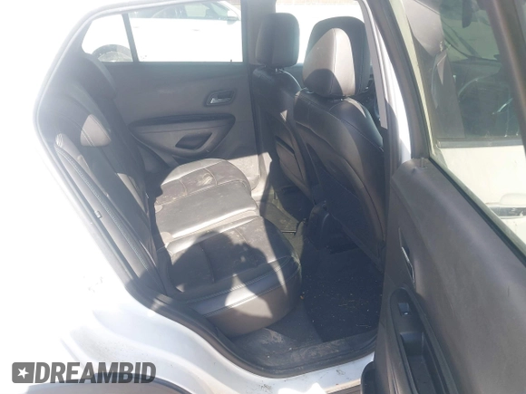 2016 Chevrolet Trax LTZ with VIN 3GNCJRSB4GL165194, listed as a IAAI auction lot 41754666 with 152,471 mi miles. Bid and sale history available at carsss.com. Image 8.