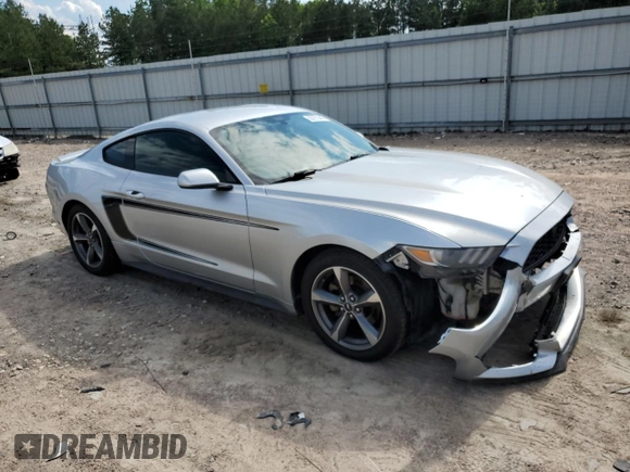 2016 Ford Mustang V6 with VIN 1FA6P8AM3G5210780, listed as a Copart auction lot 55761945 with 109,666 mi miles and Salvage title. Bid and sale history available at DreamBid. Image 4.