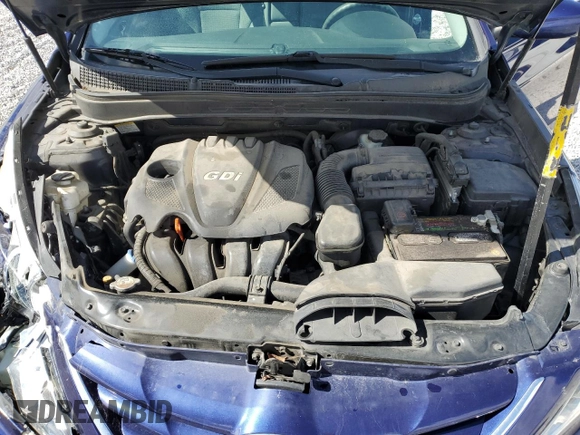 2013 Hyundai Sonata GLS with VIN 5NPEB4AC8DH807097, listed as a Copart auction lot 48668755 with 105,092 mi miles and Salvage Title. Bid and sale history available at DreamBid. Image 14.