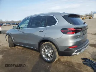 2025 BMW X5 xDrive40i with VIN 5UX23EU01S9Z44555, listed as a Copart auction lot 48656295 with 90 mi miles and Salvage Title. Bid and sale history available at carsss.com. Image 2.