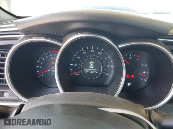 2015 Kia Optima LX with VIN KNAGM4A71F5546854, listed as a Copart auction lot 53023045 with 86,255 mi miles and Salvage Title. Bid and sale history available at carsss.com. Image 9.