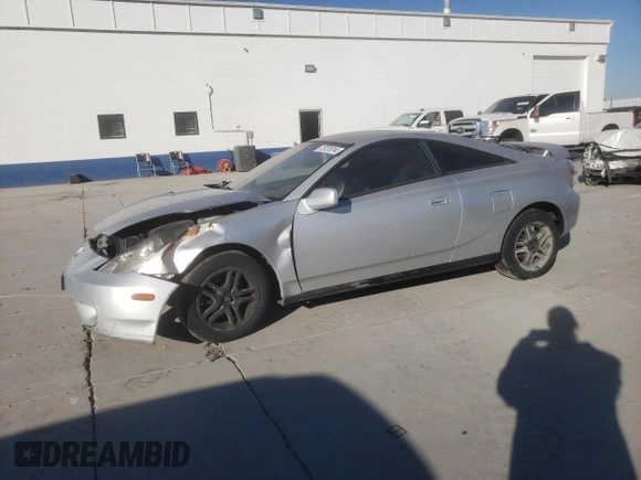 2002 Toyota Celica GT with VIN JTDDR32T220128940, listed as a Copart auction lot 73731814 with 0 mi miles and Salvage Title. Bid and sale history available at carsss.com. Image 1.
