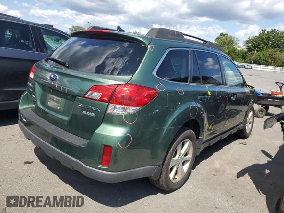 2014 Subaru Outback 2.5i Premium with VIN 4S4BRBDC8E3217828, listed as a Copart auction lot 68308874 with 161,499 mi miles and Salvage Title. Bid and sale history available at carsss.com. Image 3.