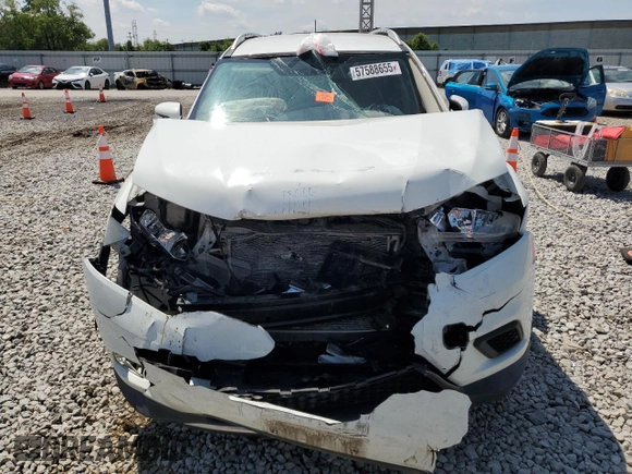 2016 Nissan Rogue SV z VIN KNMAT2MV8GP640701, wystawiony jako Copart lot #57588655 z przebiegiem Nie podano mil oraz Szkoda całkowita • Salvage title. Historia ofert i sprzedaży dostępna na DreamBid. Obrazek 5.