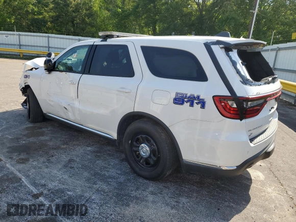 2024 Dodge Durango Special Service with VIN 1C4SDJFT1RC153986, listed as a Copart auction lot 49957425 with Not Provided miles and Salvage Title. Bid and sale history available at carsss.com. Image 2.