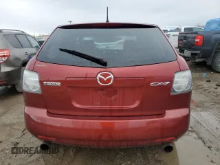 2007 Mazda CX-7 Sport with VIN JM3ER293370158676, listed as a Copart auction lot 81579654 with 130,682 mi miles and Salvage Title. Bid and sale history available at carsss.com. Image 6.