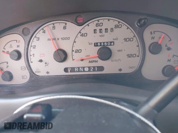 2003 Ford Ranger XL with VIN 1FTYR10D23PB78750, listed as a IAAI auction lot 41872460 with 163,604 mi miles. Bid and sale history available at carsss.com. Image 7.