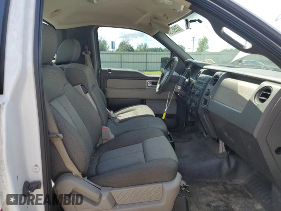 2009 Ford F-150 XL with VIN 1FTPF12V49KB76109, listed as a Copart auction lot 63595754 with 160,579 mi miles and Salvage Title. Bid and sale history available at carsss.com. Image 10.