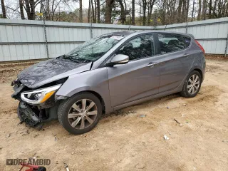 2014 Hyundai Accent SE with VIN KMHCU5AE0EU189351, listed as a Copart auction lot 50326985 with 74,476 mi miles and Salvage Title. Bid and sale history available at carsss.com. Image 1.