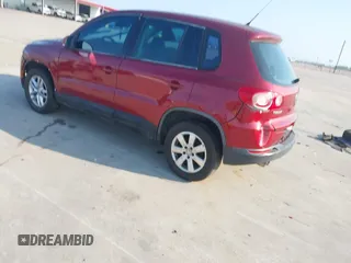 2011 Volkswagen Tiguan SEL w/Premium Navi with VIN WVGAV7AX4BW001402, listed as a IAAI auction lot 42406619 with 183,035 mi miles and . Bid and sale history available at DreamBid. Image 3.