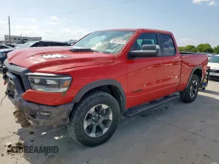 2020 Ram 1500 Rebel with VIN 1C6SRFET3LN115047, listed as a Copart auction lot 60078475 with 127,931 mi miles and Salvage title. Bid and sale history available at DreamBid. Image 1.