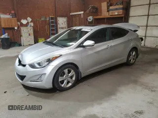 2016 Hyundai Elantra SE with VIN 5NPDH4AE0GH756579, listed as a Copart auction lot 61617915 with 96,396 mi miles and Salvage title. Bid and sale history available at DreamBid. Image 1.