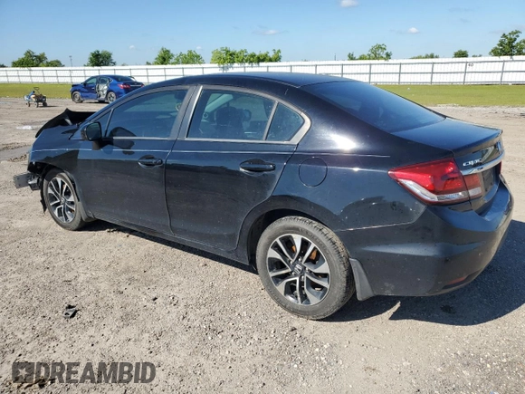 2015 Honda Civic EX z VIN 19XFB2F87FE033123, wystawiony jako Copart lot #56055825 z przebiegiem 185 396 mil mil oraz Szkoda całkowita • Salvage title. Historia ofert i sprzedaży dostępna na DreamBid. Obrazek 2.