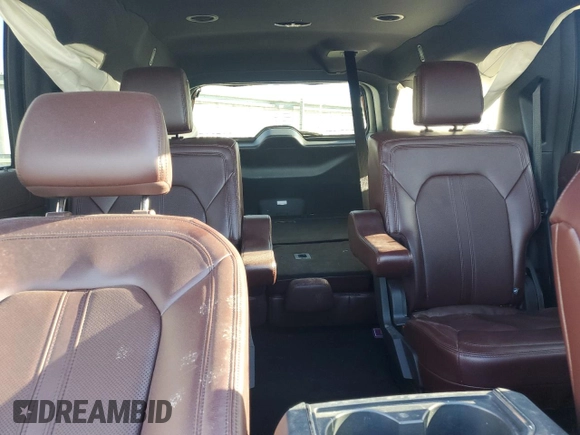 2024 Ford Expedition Max Limited with VIN 1FMJK1K84REA67428, listed as a Copart auction lot 49279655 with 19,317 mi miles and Salvage Title. Bid and sale history available at DreamBid. Image 10.