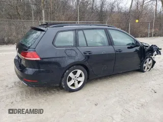2018 Volkswagen Golf SportWagen S with VIN 3VWD17AU2JM763173, listed as a Copart auction lot 85984134 with 158,401 mi miles and Salvage Title. Bid and sale history available at carsss.com. Image 3.