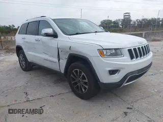 2014 Jeep Grand Cherokee Limited with VIN 1C4RJEBG1EC403972, listed as a IAAI auction lot 41455012 with 241,168 mi miles and . Bid and sale history available at DreamBid. Image 1.