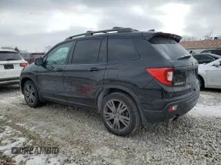 2019 Honda Passport EX-L with VIN 5FNYF7H50KB011921, listed as a Copart auction lot 75935324 with Not Provided miles and Salvage Title. Bid and sale history available at carsss.com. Image 2.