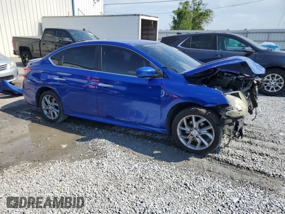 2014 Nissan Sentra S with VIN 3N1AB7AP1EY295497, listed as a Copart auction lot 54403365 with 121,402 mi miles and Salvage Title. Bid and sale history available at DreamBid. Image 4.