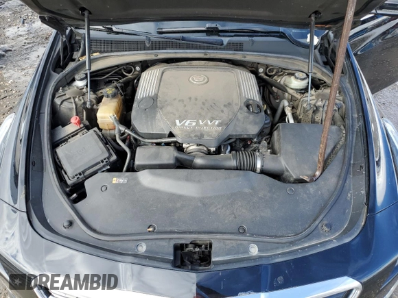 2014 Cadillac CTS Luxury AWD with VIN 1G6AX5S38E0160464, listed as a Copart auction lot 45675495 with 132,439 mi miles and Salvage Title. Bid and sale history available at DreamBid. Image 13.