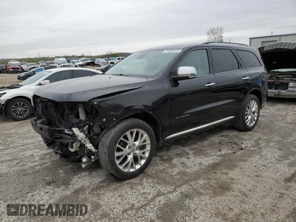 2014 Dodge Durango Citadel с VIN 1C4SDJET3EC592537, выставлен на аукционе Copart как лот 51525125 с пробегом 129 804 миль миль и Списание • Salvage title. История ставок и продаж доступна на DreamBid. Изображение 1.