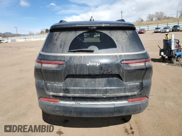 2022 Jeep Grand Cherokee Limited z VIN 1C4RJKBGXN8617361, wystawiony jako Copart lot #48968965 z przebiegiem 42 776 mil mil oraz Czysty tytuł • Clean title. Historia ofert i sprzedaży dostępna na DreamBid. Obrazek 6.