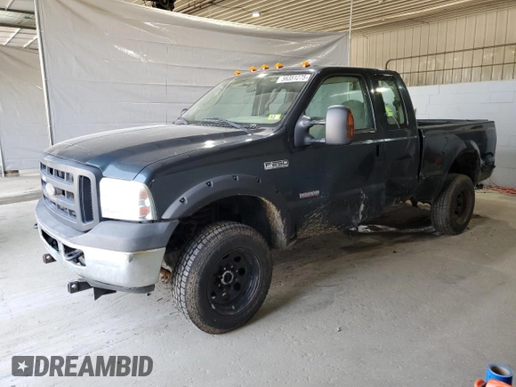 2007 Ford F-250 XL with VIN 1FTSX21P57EA29325, listed as a Copart auction lot 56351275 with 168,834 mi miles and Salvage title. Bid and sale history available at DreamBid. Image 1.