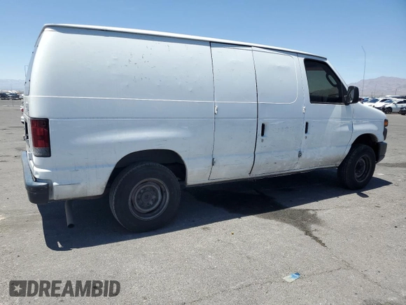 2008 Ford Econoline Cargo Commercial with VIN 1FTNE14W08DA10432, listed as a Copart auction lot 58215805 with 314,145 mi miles and Salvage title. Bid and sale history available at DreamBid. Image 3.