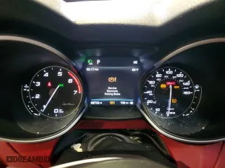 2019 Alfa Romeo Stelvio Ti Sport with VIN ZASPAKBN2K7C43312, listed as a Copart auction lot 49851515 with 66,732 mi miles and Salvage Title. Bid and sale history available at carsss.com. Image 9.