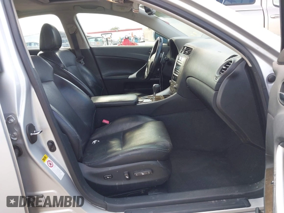 2009 Lexus IS 250 with VIN JTHBK262295092475, listed as a IAAI auction lot 41922188 with 151,014 mi miles and . Bid and sale history available at DreamBid. Image 5.