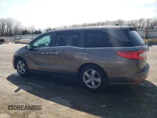 2018 Honda Odyssey EX-L with VIN 5FNRL6H76JB066266, listed as a Copart auction lot 52772545 with Not Provided miles and Non Repairable. Bid and sale history available at DreamBid. Image 2.