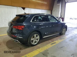 2018 Audi Q5 Premium Plus with VIN WA1BNAFY3J2219015, listed as a Copart auction lot 51166475 with 81,933 mi miles and Salvage Title. Bid and sale history available at carsss.com. Image 3.