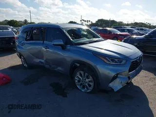 2023 Toyota Highlander L with VIN 5TDKDRAH5PS014778, listed as a IAAI auction lot 41081620 with 49,047 mi miles and . Bid and sale history available at DreamBid. Image 1.