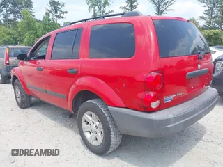 2005 Dodge Durango SXT with VIN 1D4HD38N75F608193, listed as a IAAI auction lot 42409497 with 195,339 mi miles and . Bid and sale history available at DreamBid. Image 3.