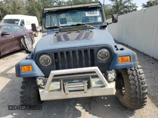 1997 Jeep Wrangler Sport with VIN 1J4FY19S8VP455362, listed as a Copart auction lot 75990644 with 236,347 mi miles and Salvage Title. Bid and sale history available at carsss.com. Image 5.